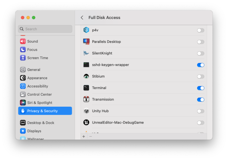 How to modify TCC on macOS via command line – Entonos